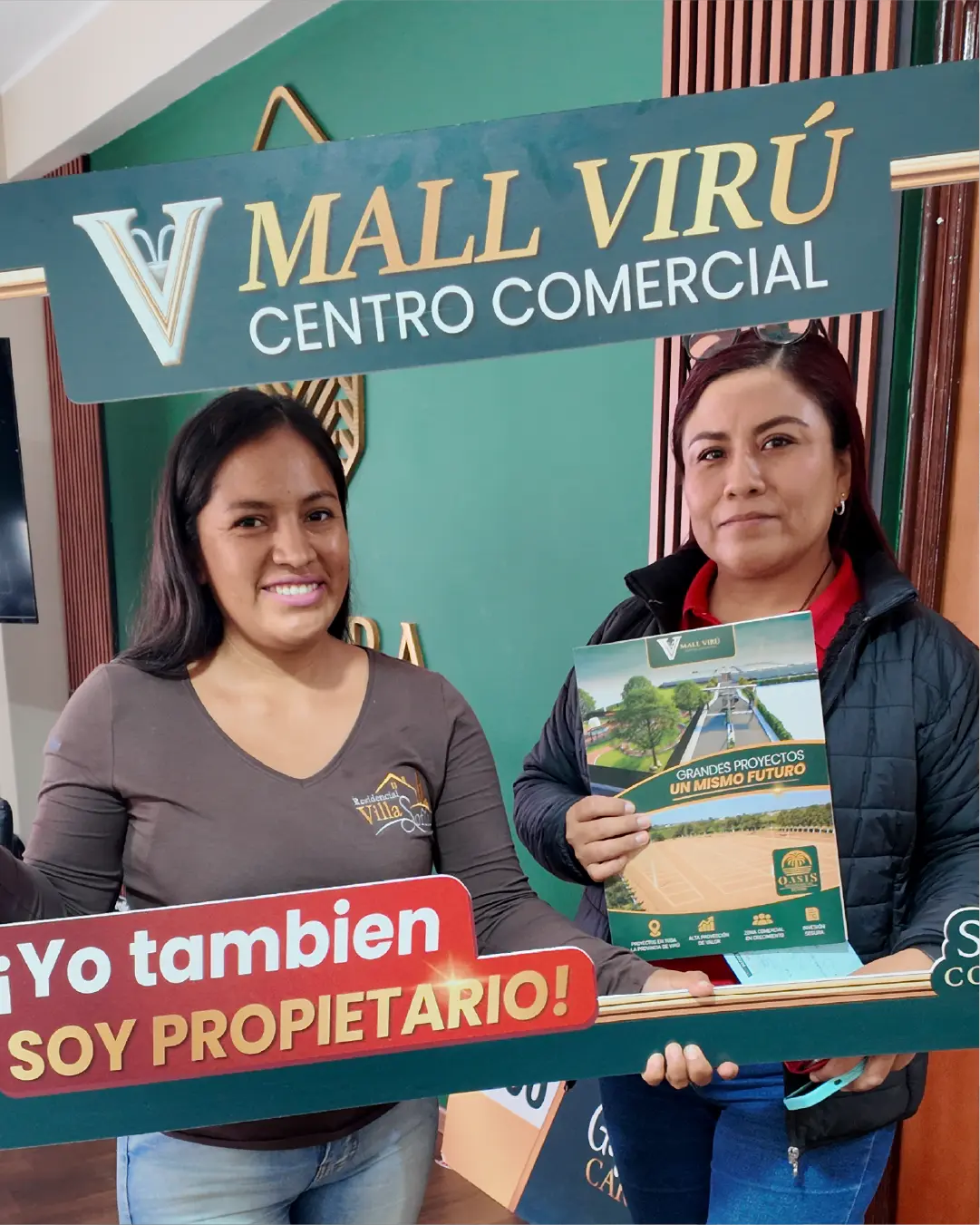 Dos propietarias de Mall Virú